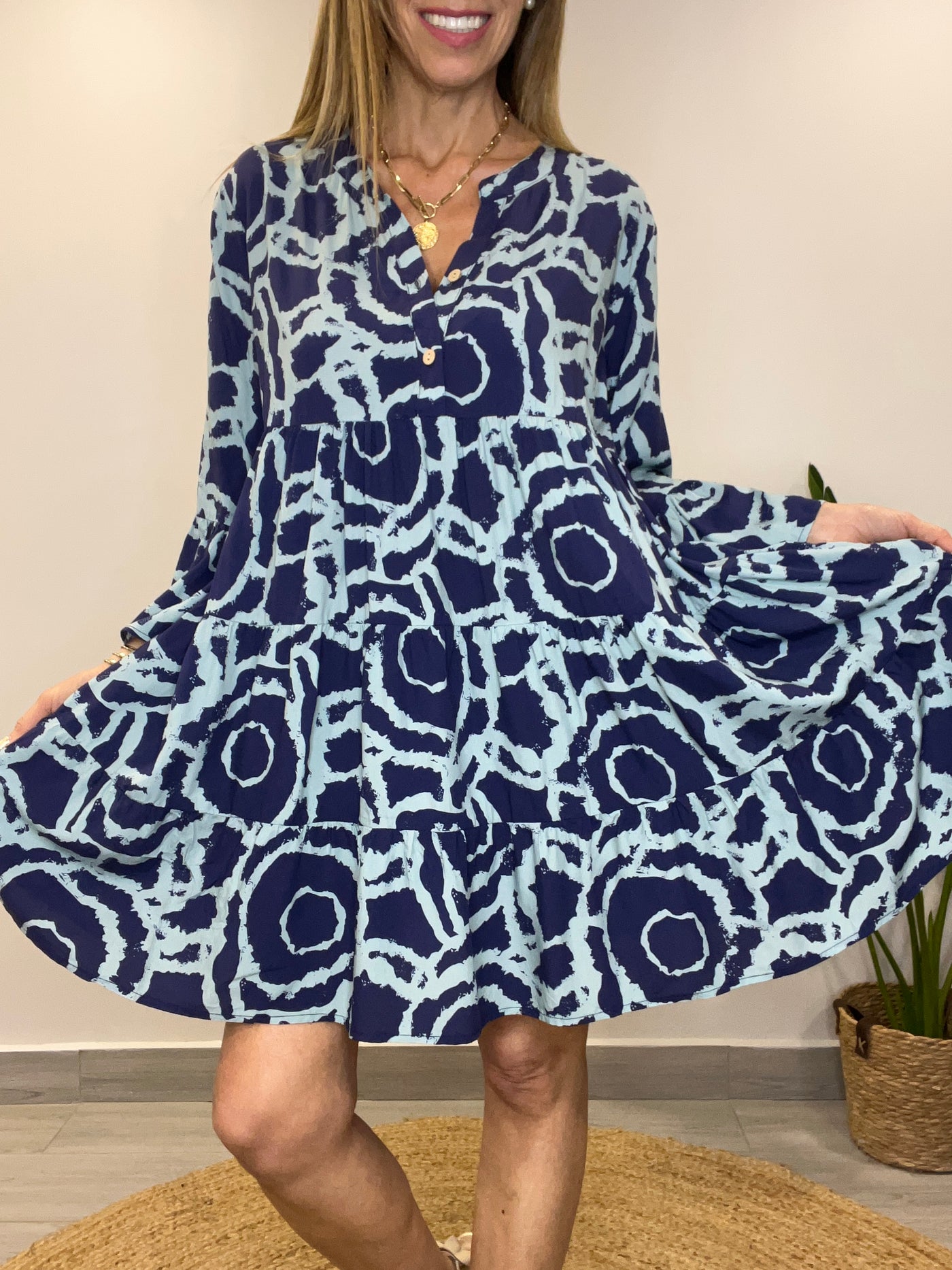 Vestido cancún Azul