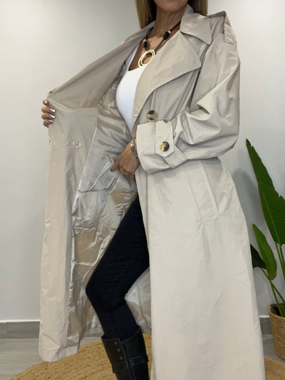 Trench Impermeable Imperio Beige