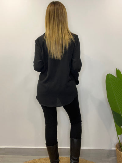 Camisa Ignacia Negra