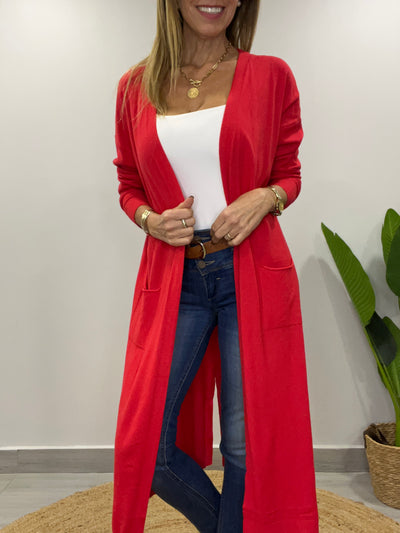 Cárdigan Tifani Rojo
