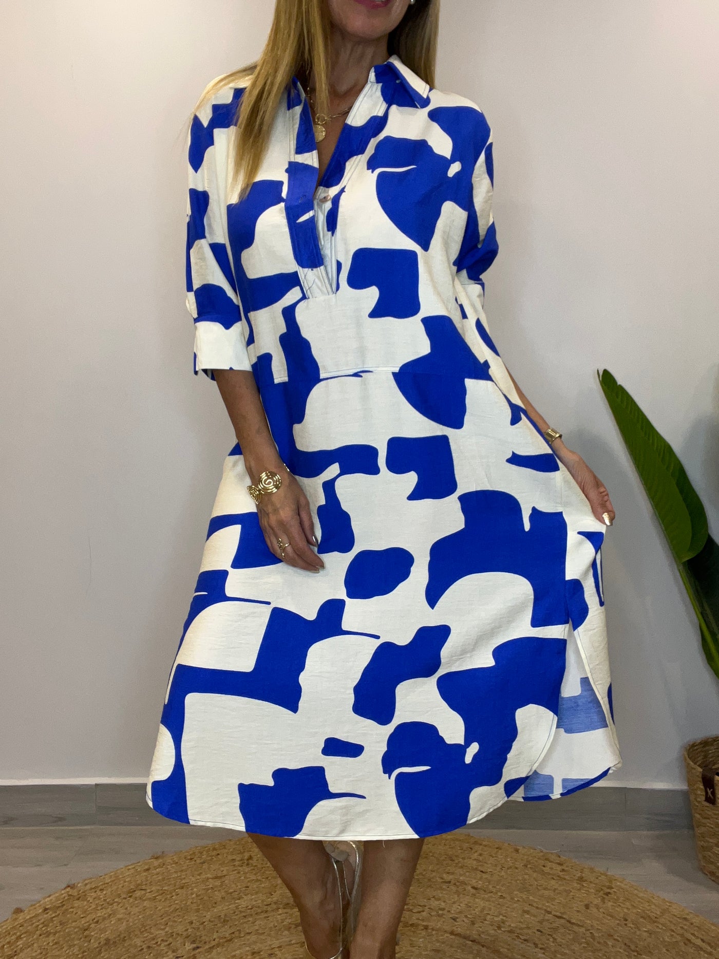 Vestido Venus Azulino