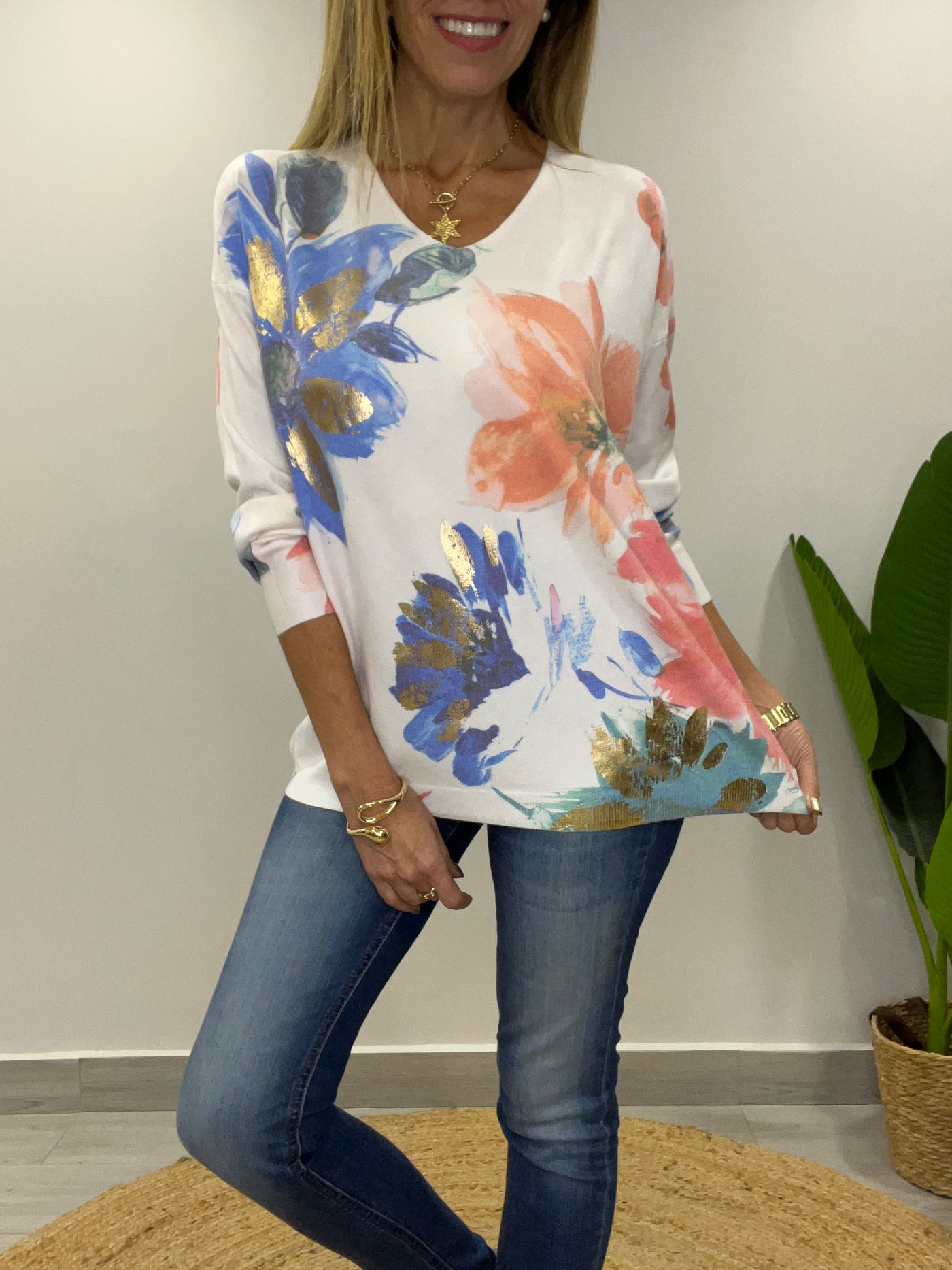 Sweater Delicata blanco