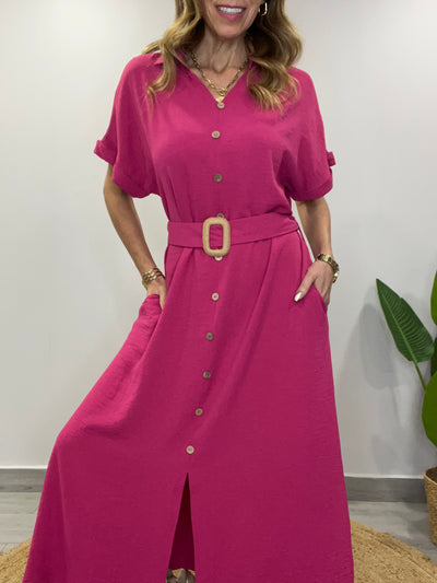 Vestido Lady fucsia