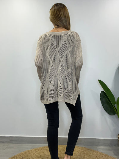 Sweater Hilo Génesis Fango