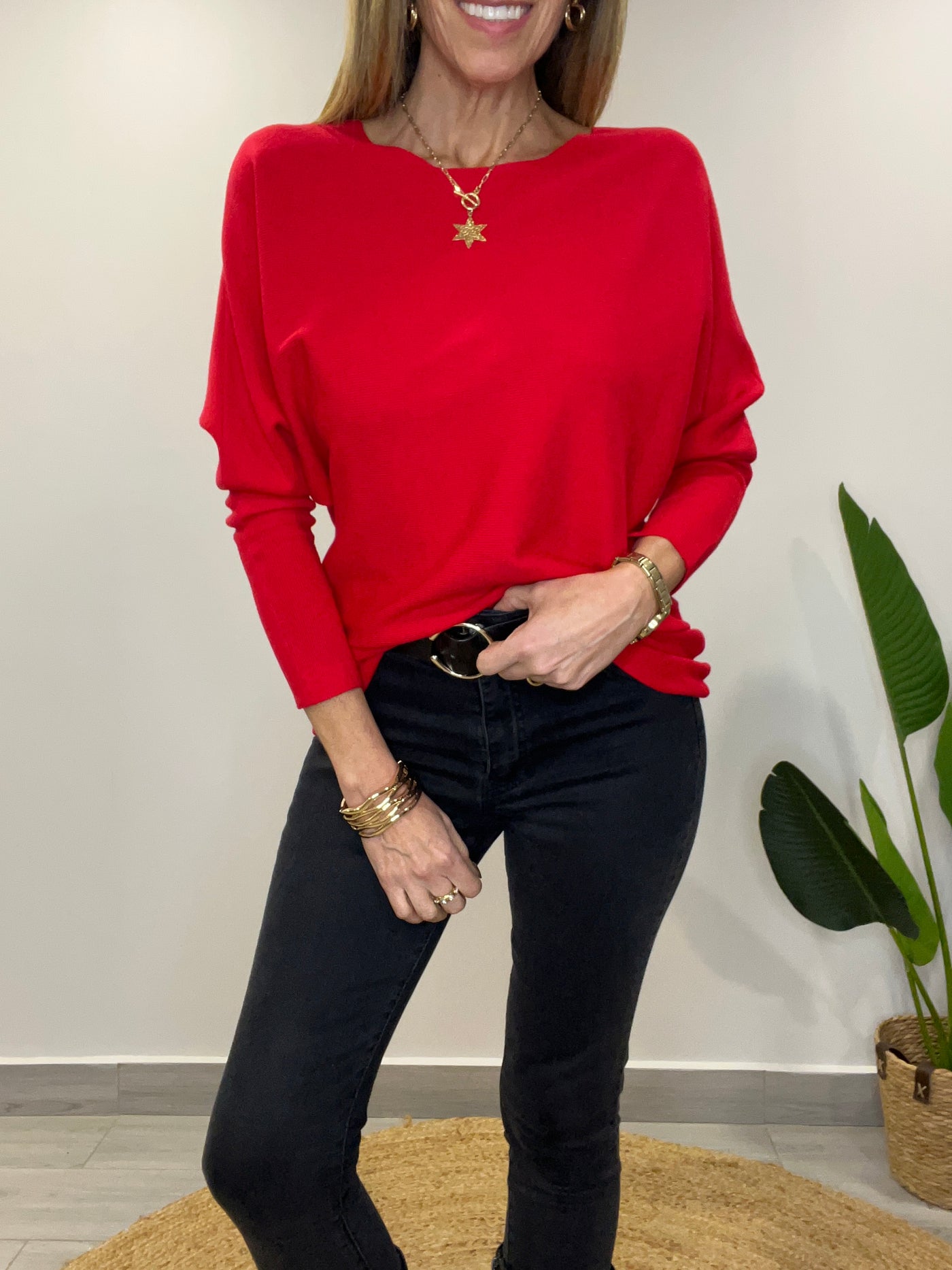Sweater Singapur Rojo