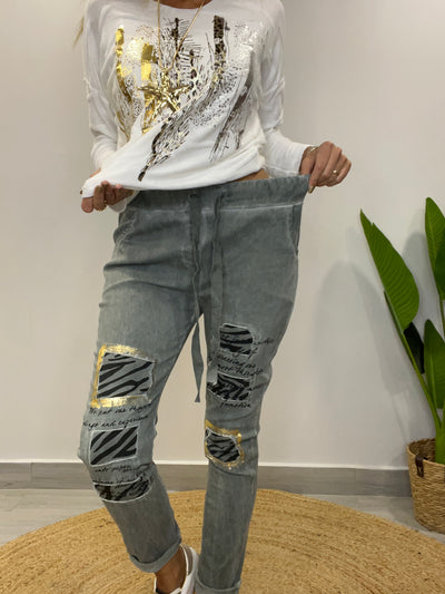 Jogger Italiano Art Verde