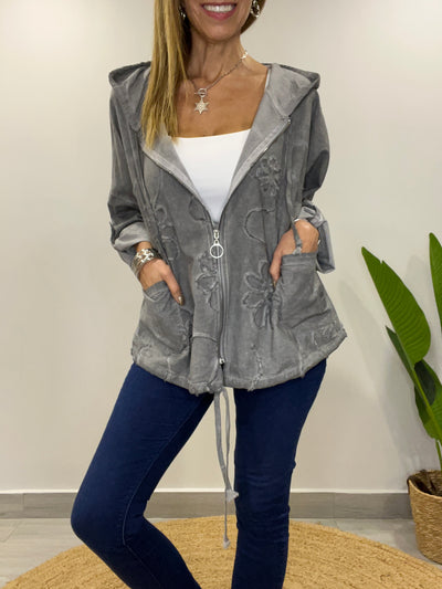 Chaqueta linolet Ferrari Gris