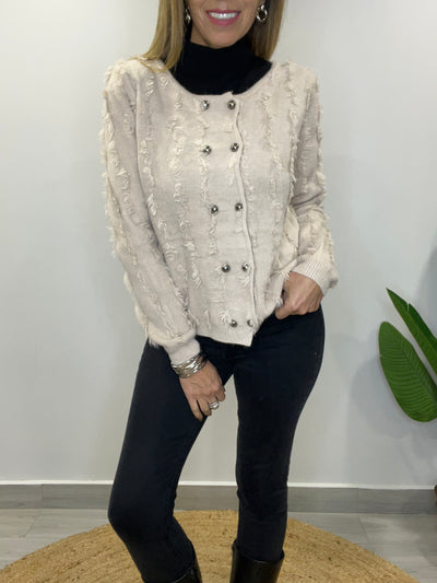 Chaleco Emma beige