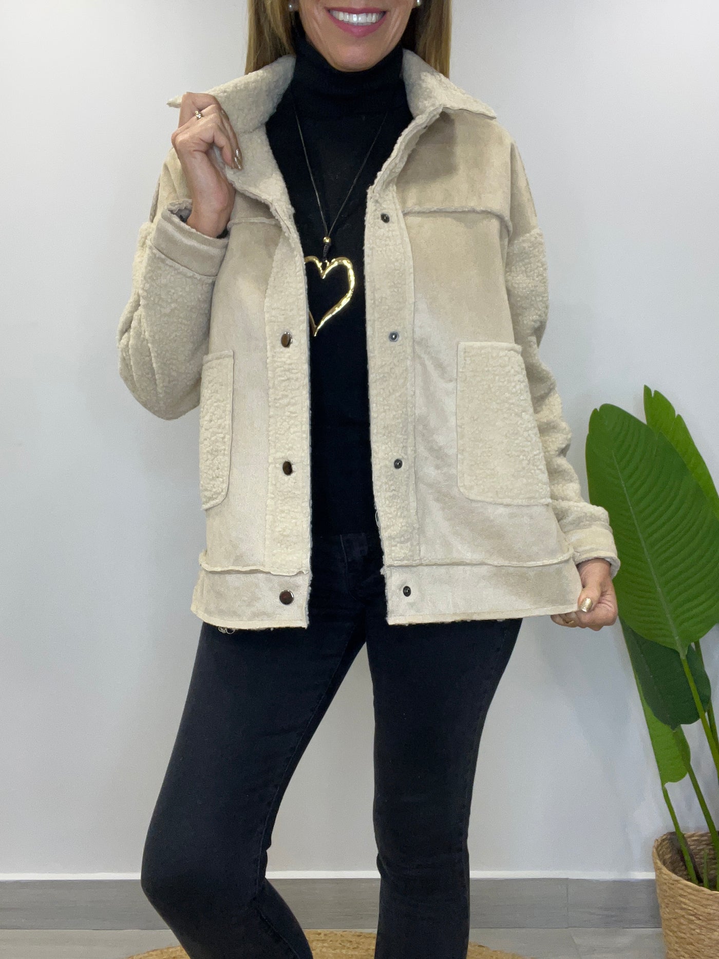 Chaqueta insólita Arena