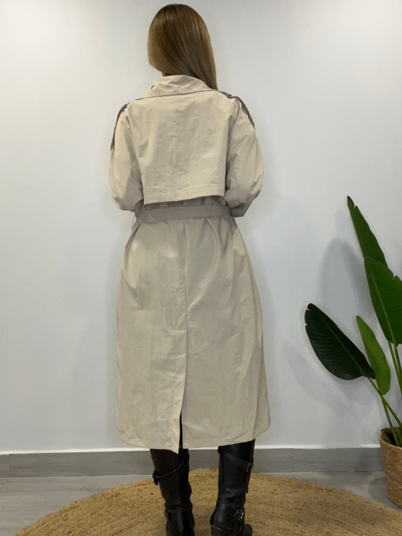 Trench Impermeable Imperio Beige