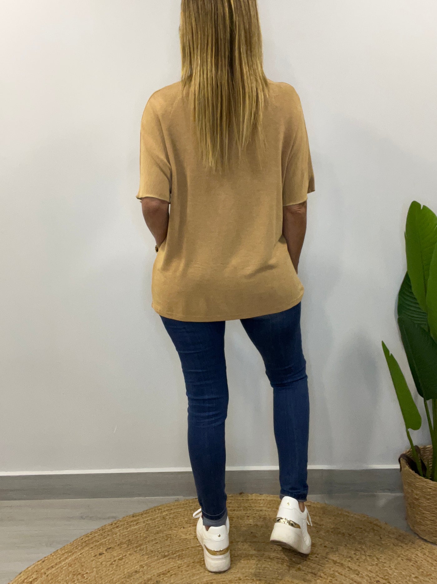 Polera Frida Camel