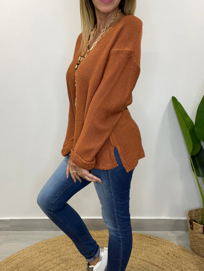 Sweater Melina Terracota