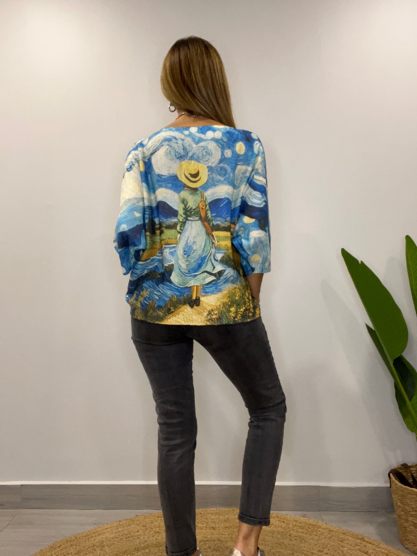 Polera Italiana Hilo pradera