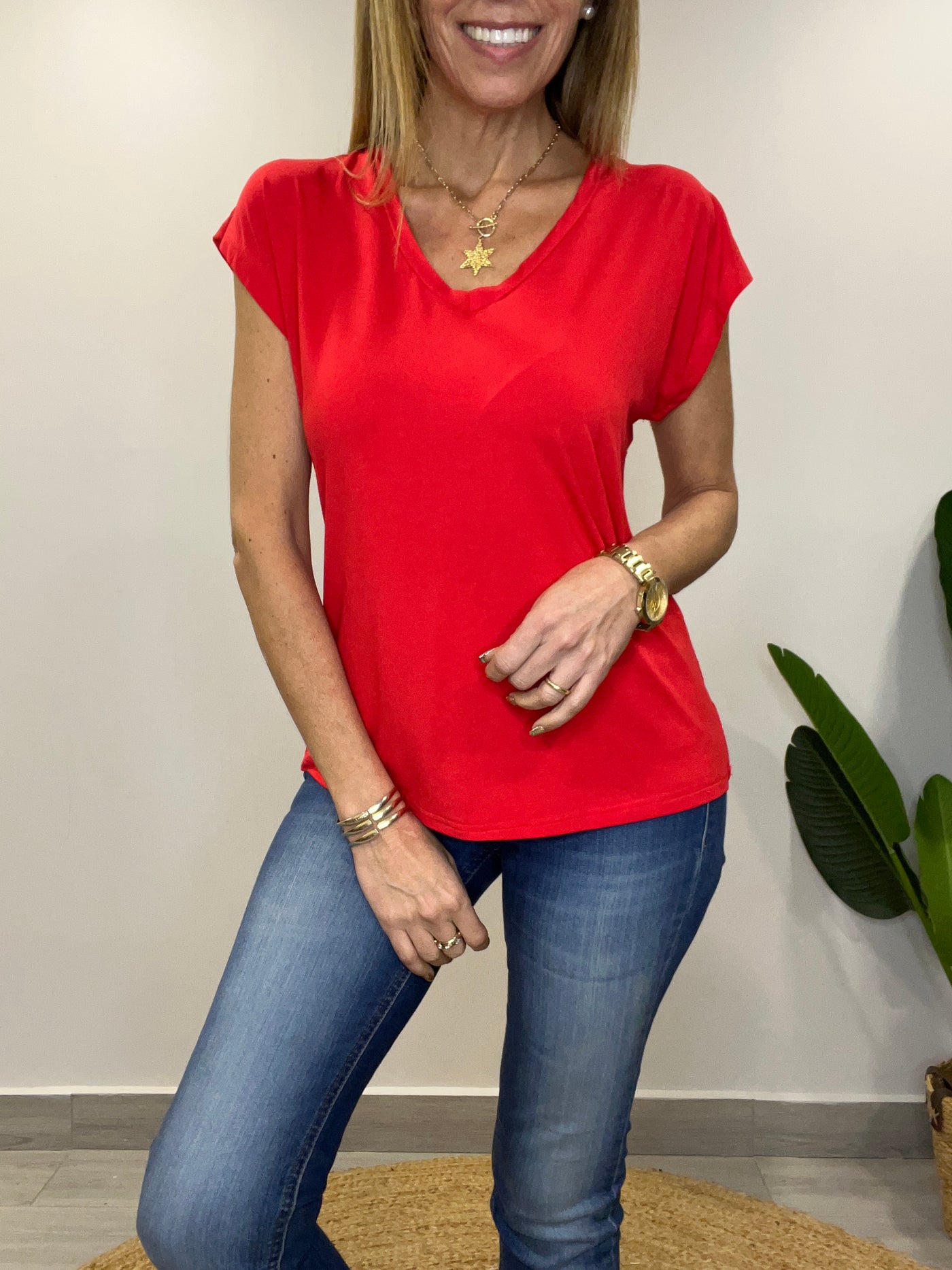 Polera Tessa Roja