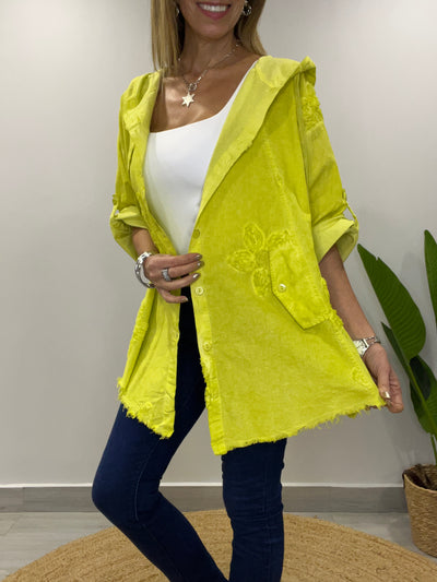 Chaqueta/Blusón linolet Ferraty limón