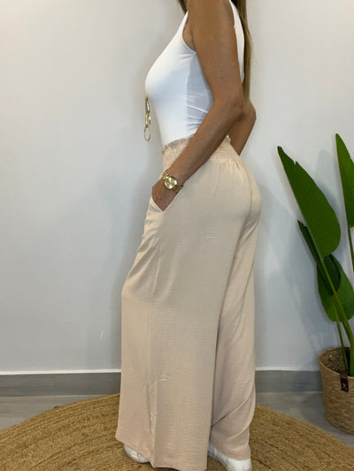 Palazzo Crep Catalina Beige