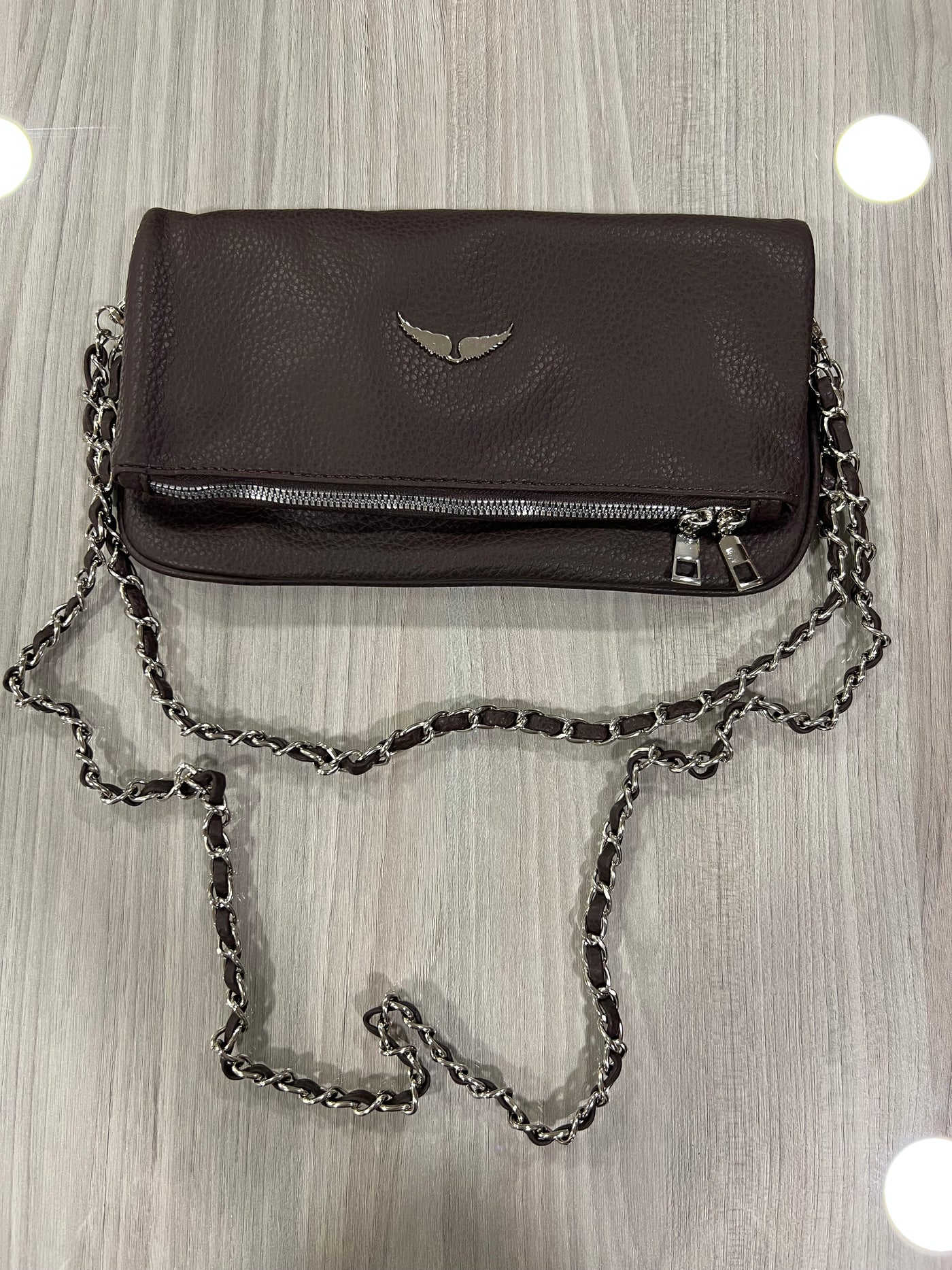 Cartera cadenas Alas Moro