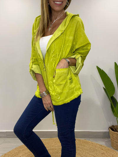 Chaqueta linolet Ferrari limón