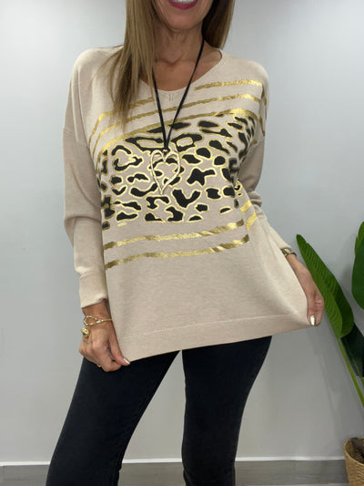 Sweater Italiano Niza beige
