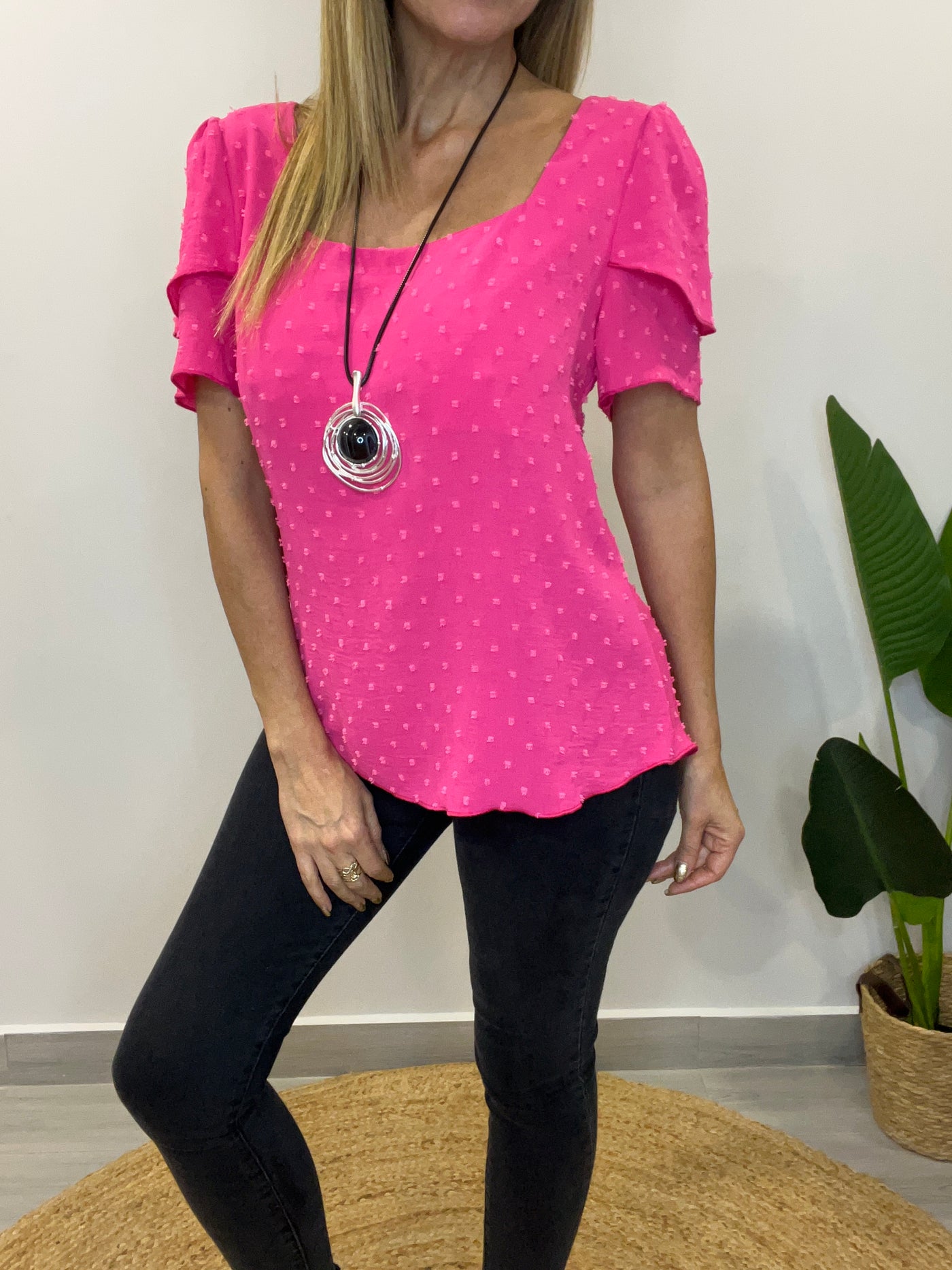 Blusa  Barbara Fucsia