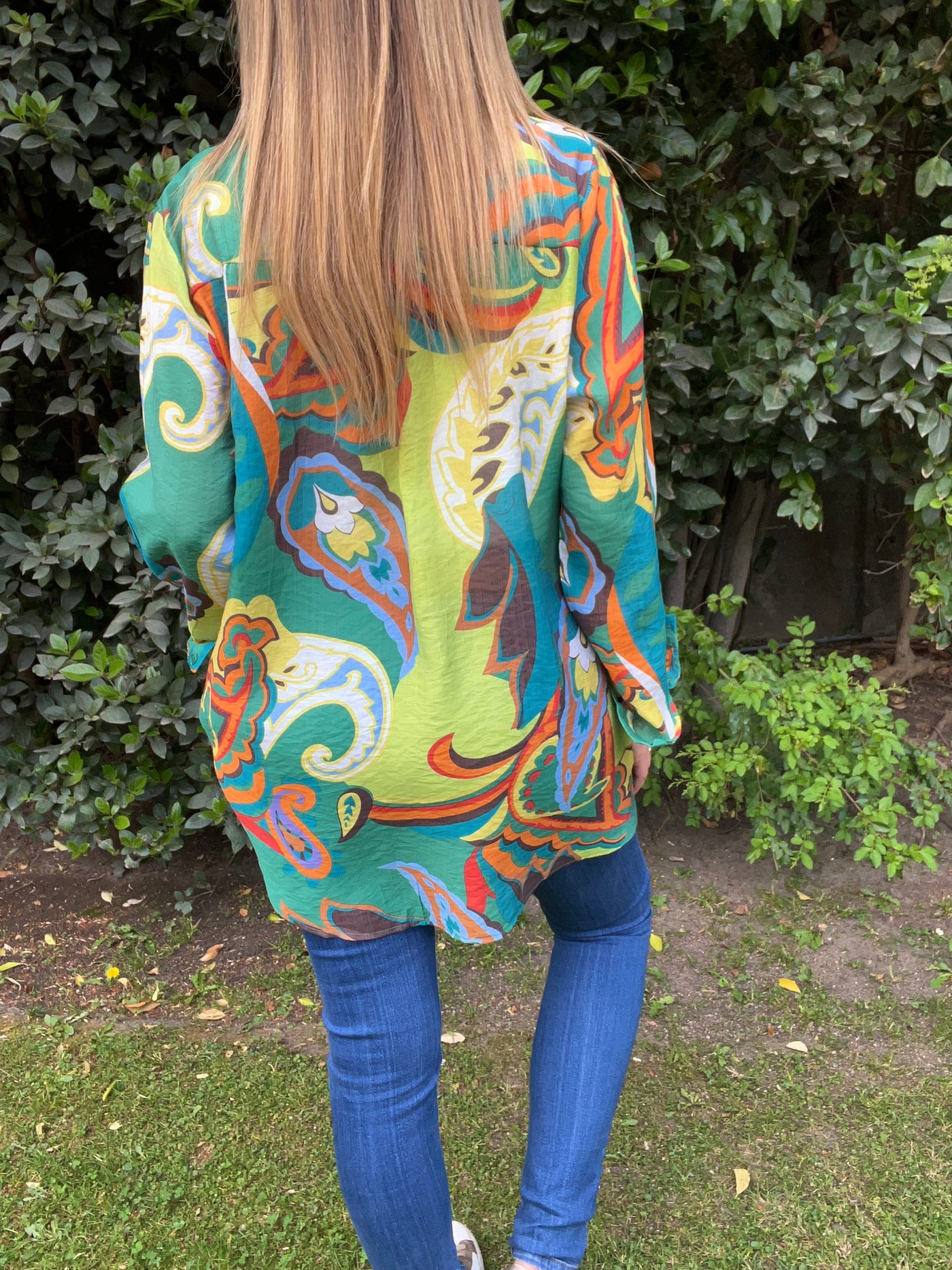 Blusa Gasa Vera Verde
