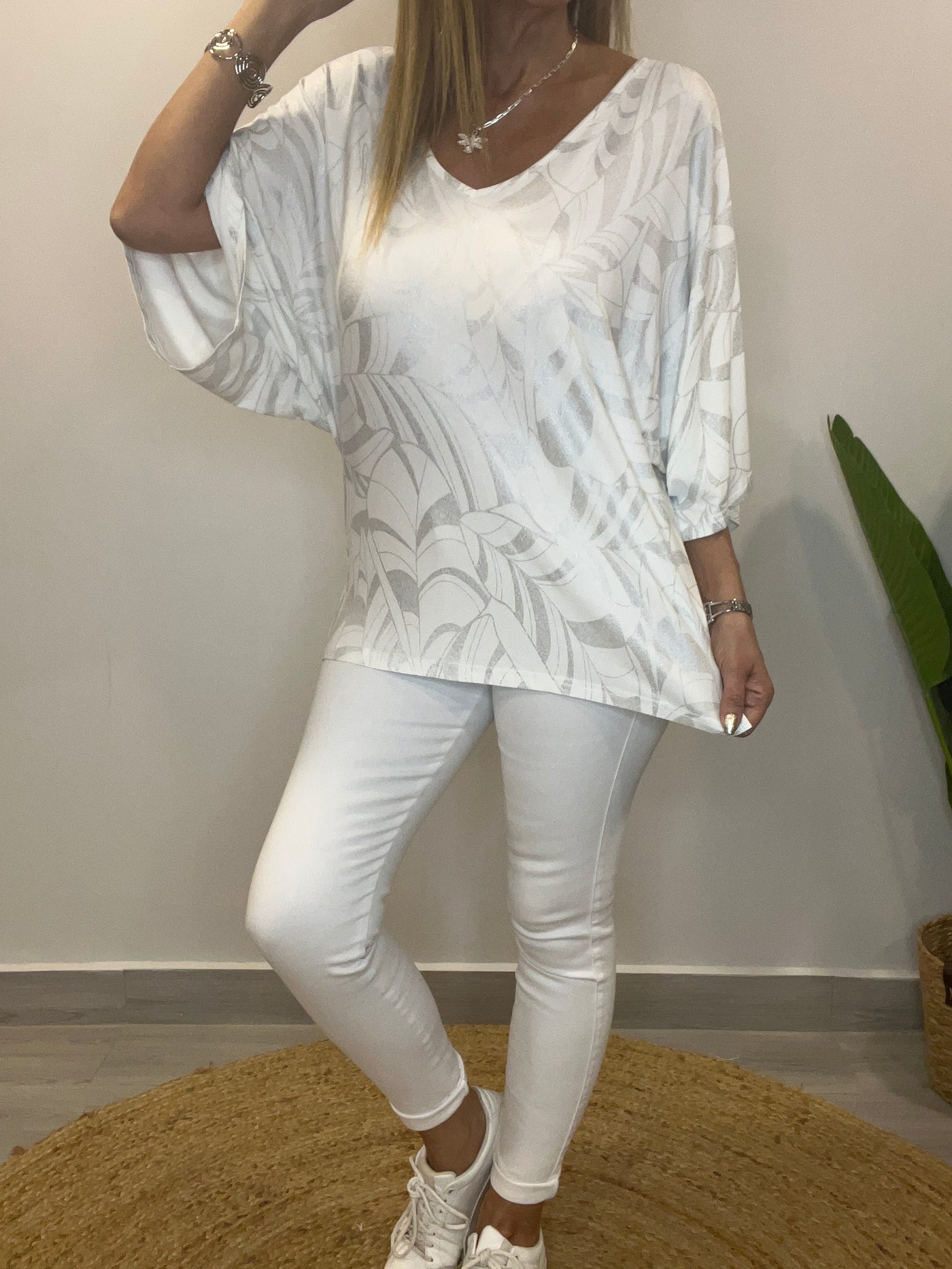 Polera Eloísa Blanca