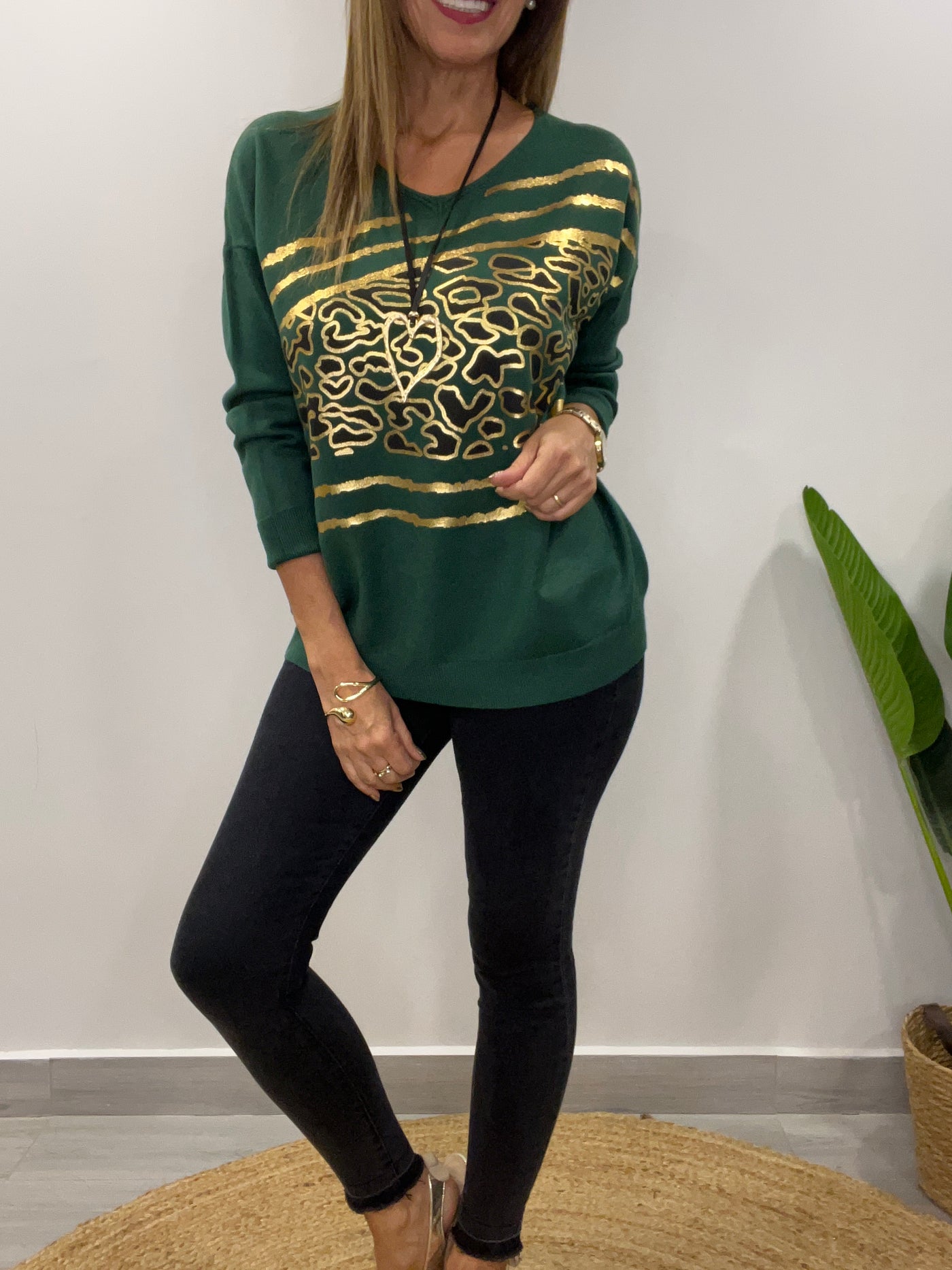 Sweater Italiano Niza verde