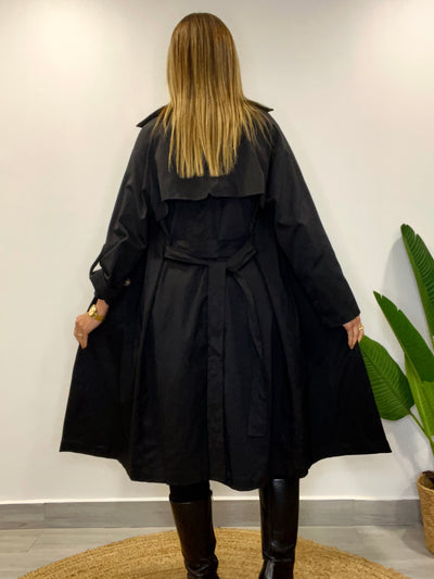 Trench Magnifico negro
