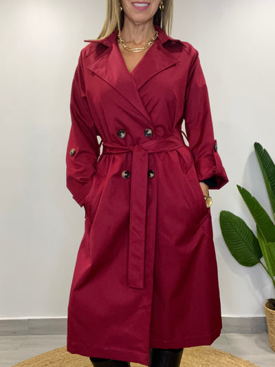 Trench Magnifico Beige Cherry