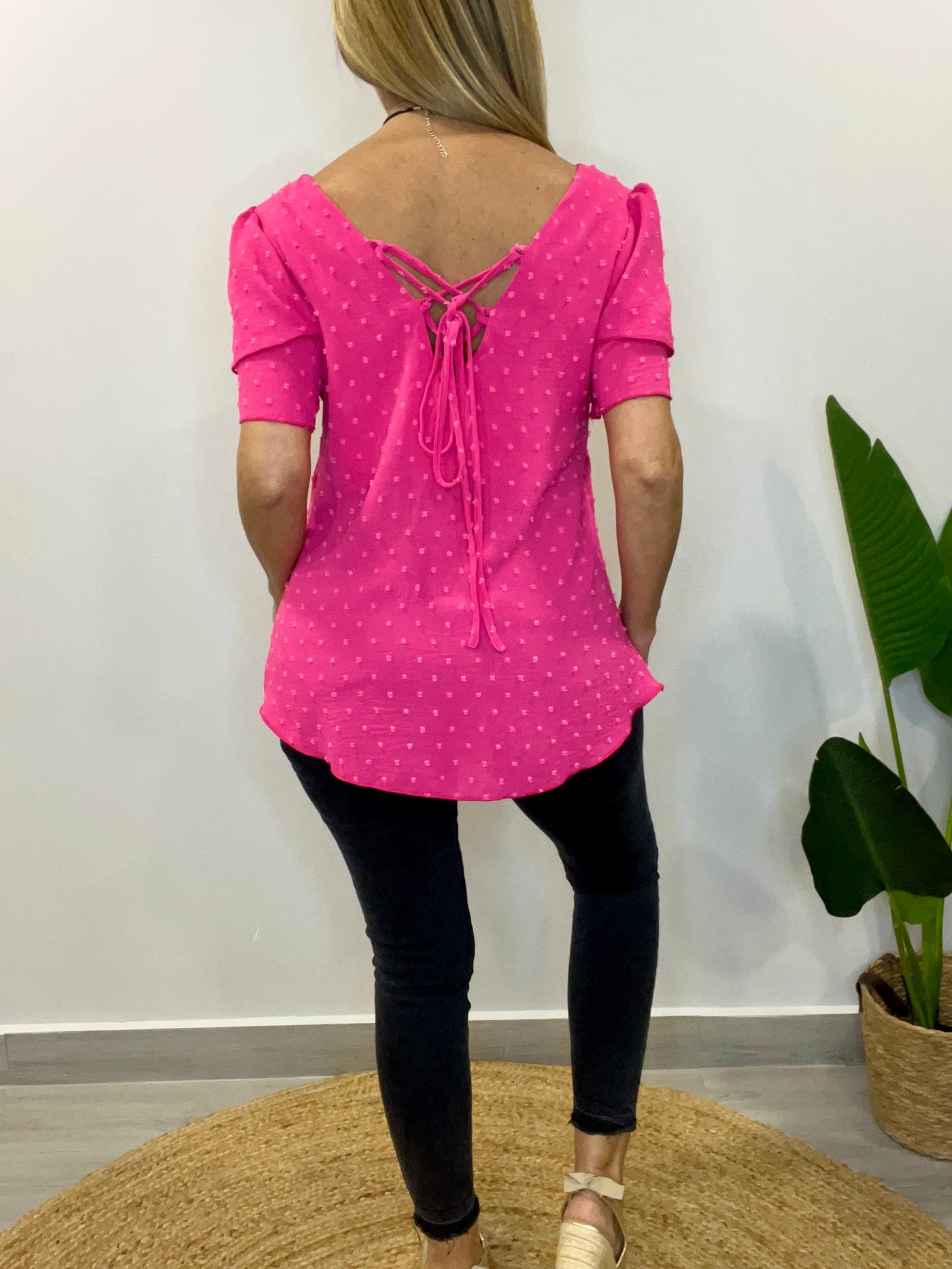 Blusa  Barbara Fucsia