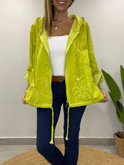 Chaqueta linolet Ferrari limón