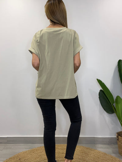 Polera Nudo Oliva