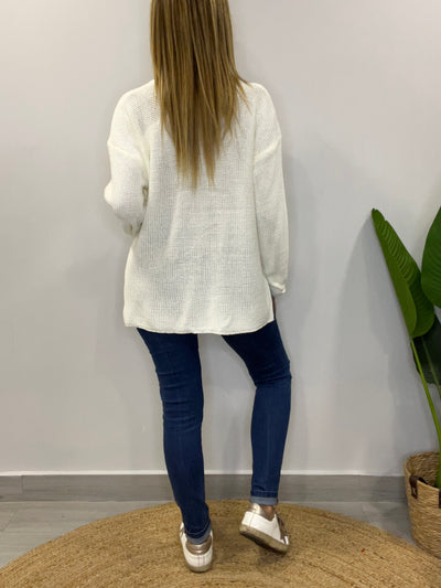 Sweater Melina Crudo