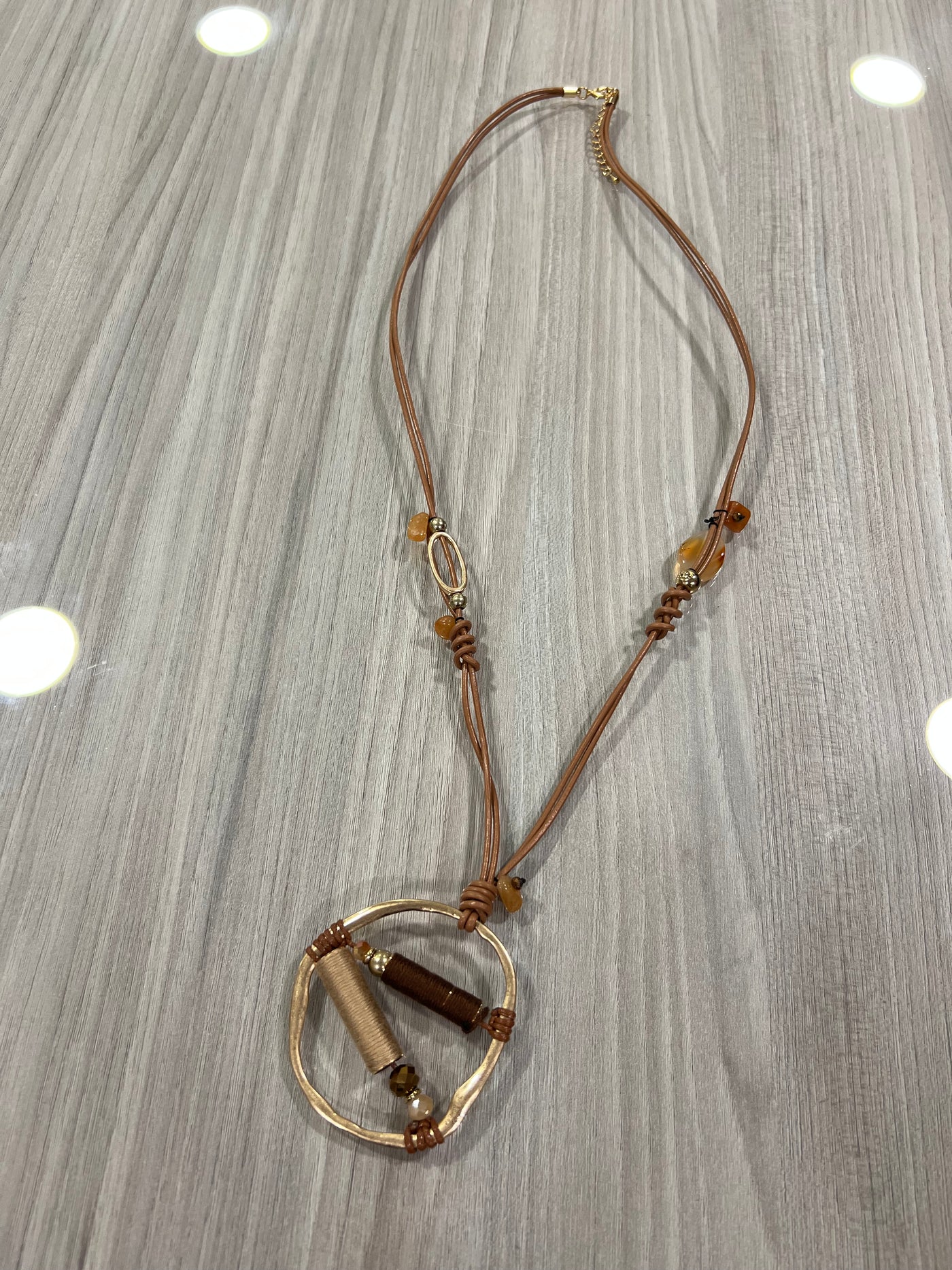 Collar Tahití Camel