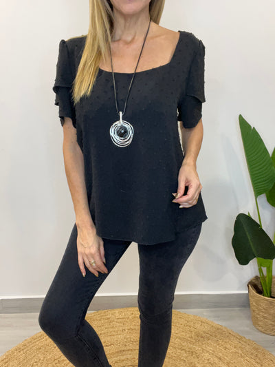 Blusa  Barbara negra