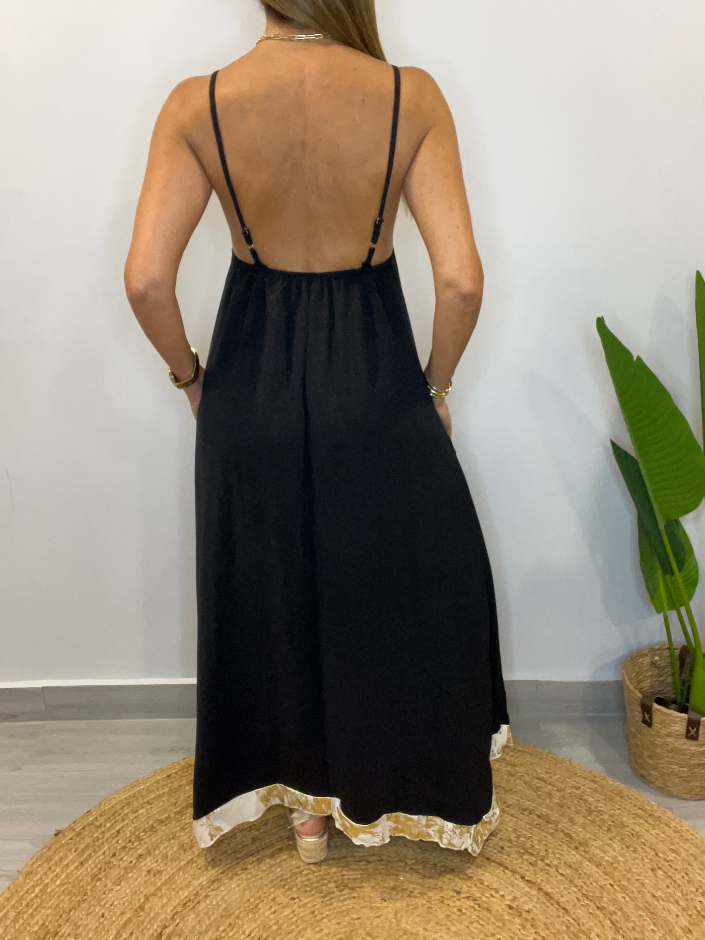 Vestido Gala Negro