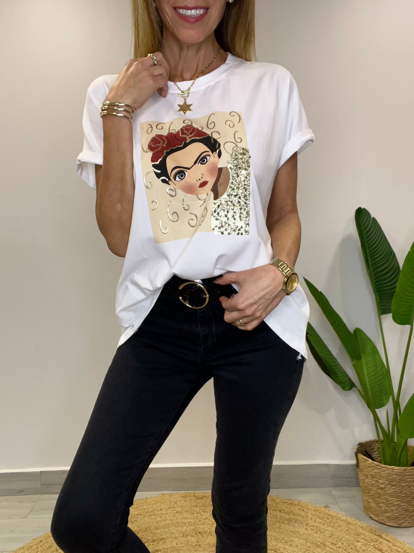 Polera Dora Blanca