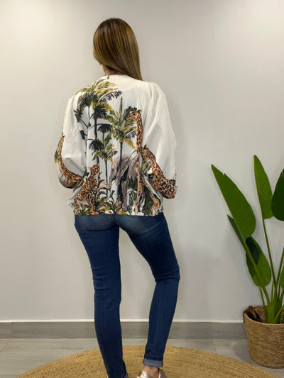 Bomber Amazonas Crema