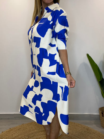 Vestido Venus Azulino
