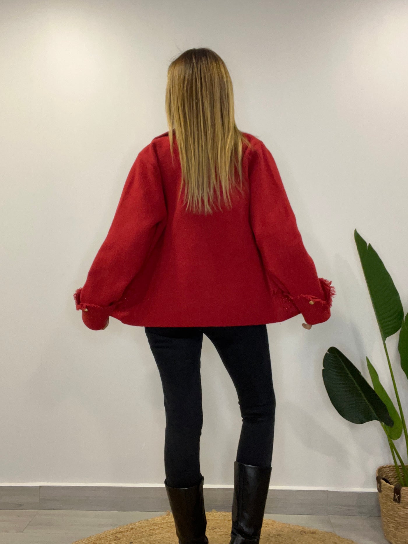Abrigo corto Dinastia Rojo