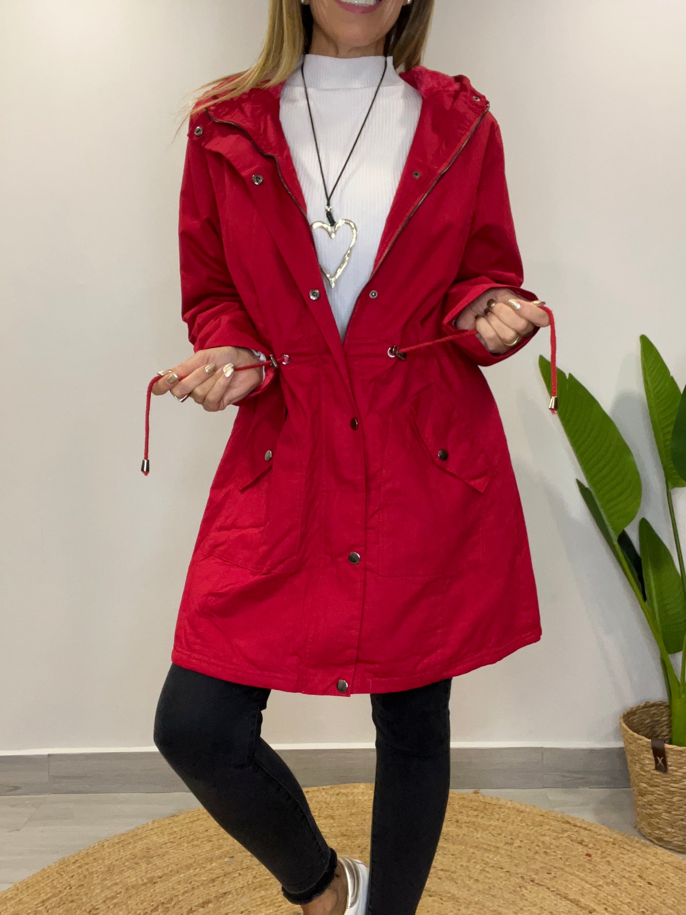 Chaquetón Veramonte Rojo
