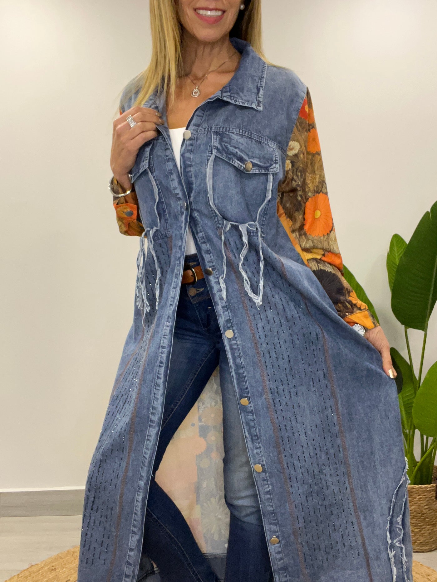 camisola tencel/seda Issa Azul