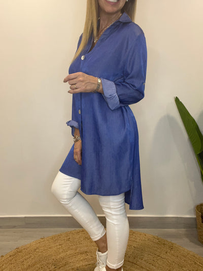 Camisola Pompeya Azul
