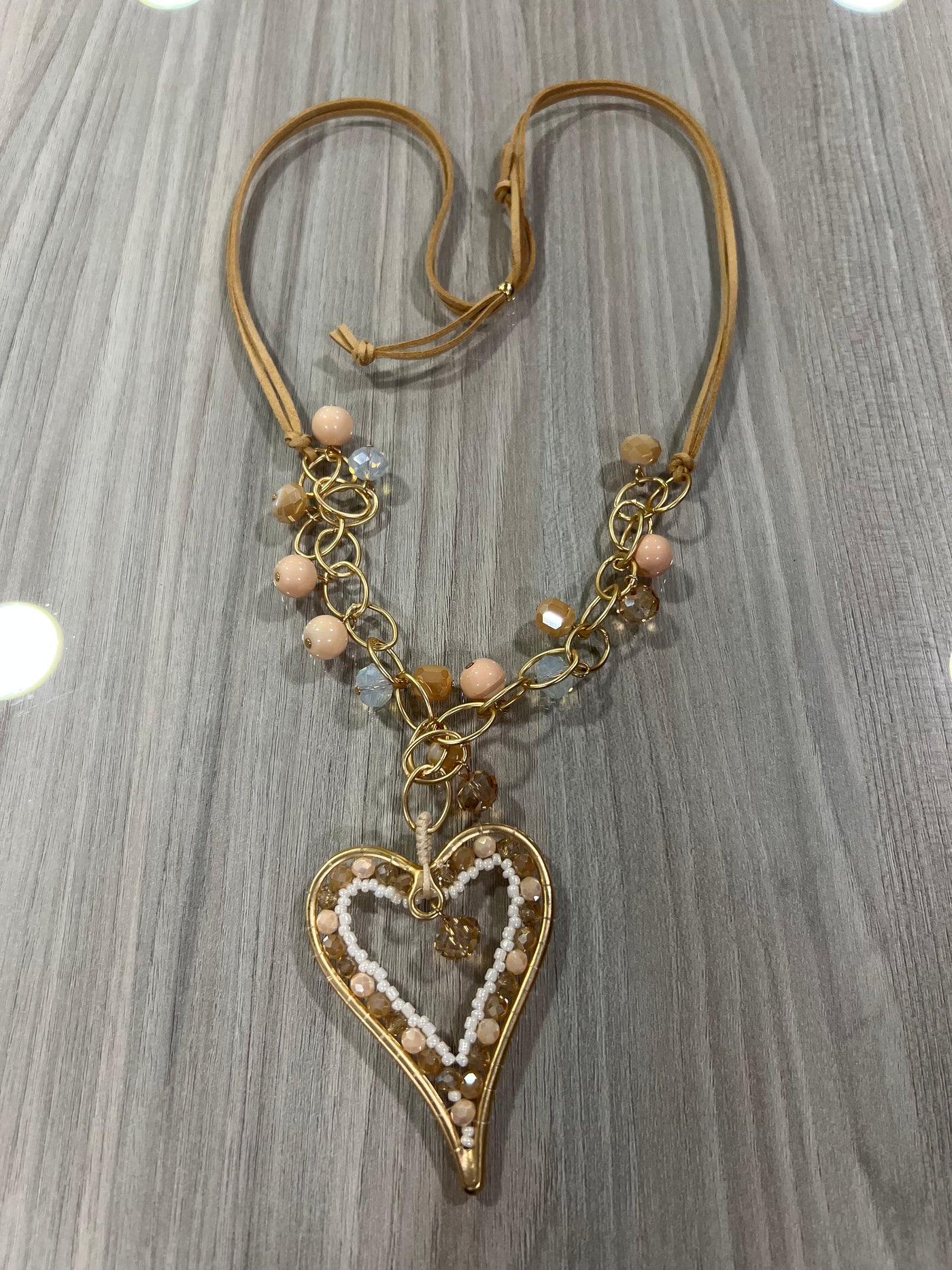 Collar Piedra Corazón