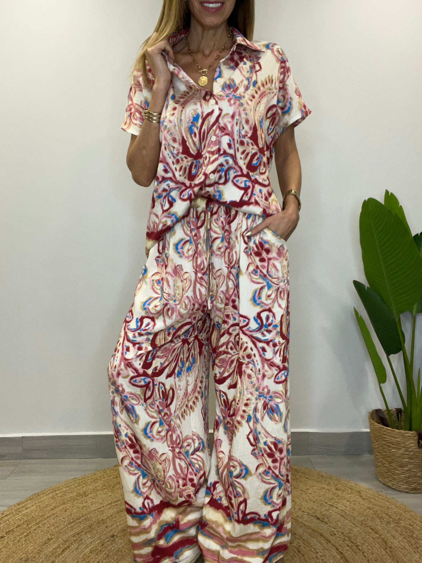 Conjunto Samaná (2 piezas) Cherry
