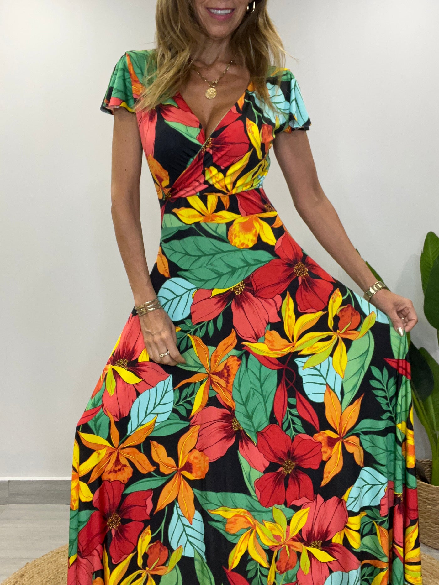 Vestido Lycra Romántico R8