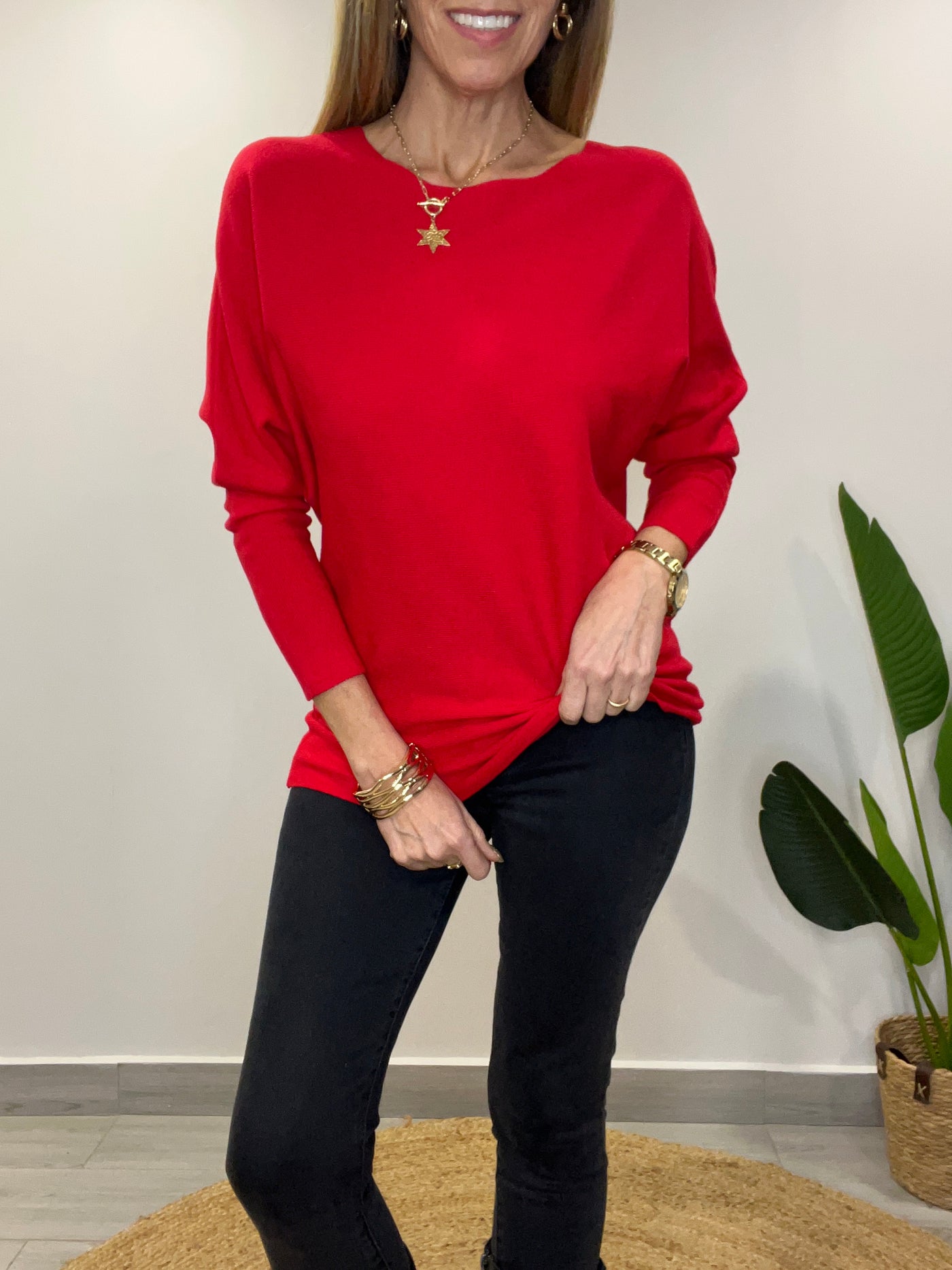 Sweater Singapur Rojo