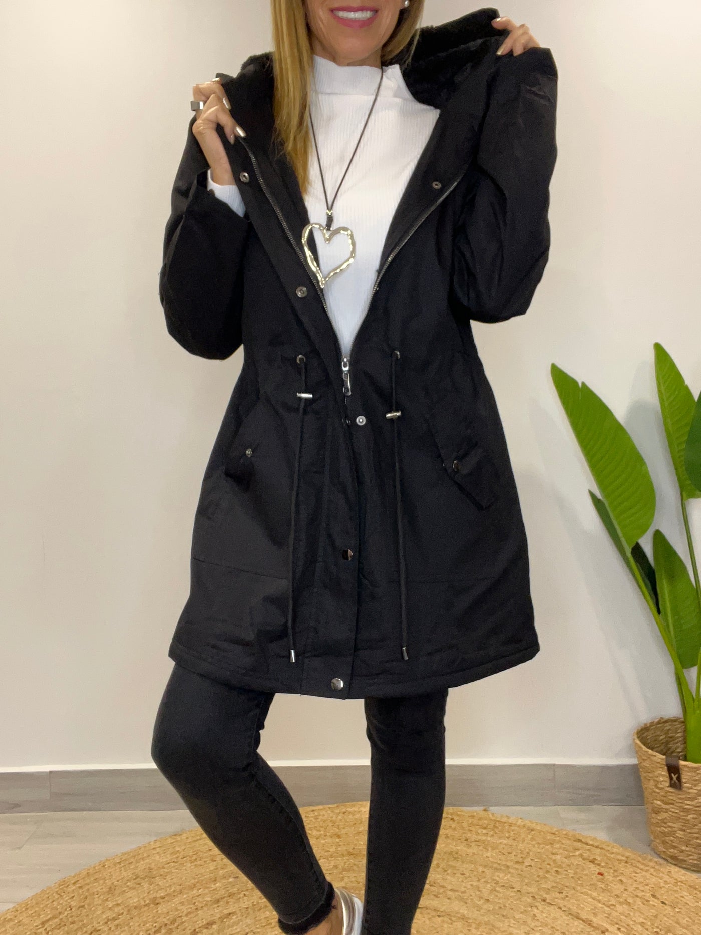 Chaquetón Veramonte negro