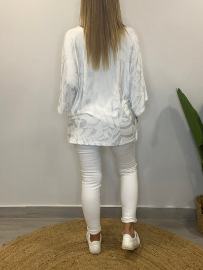 Polera Eloísa Blanca