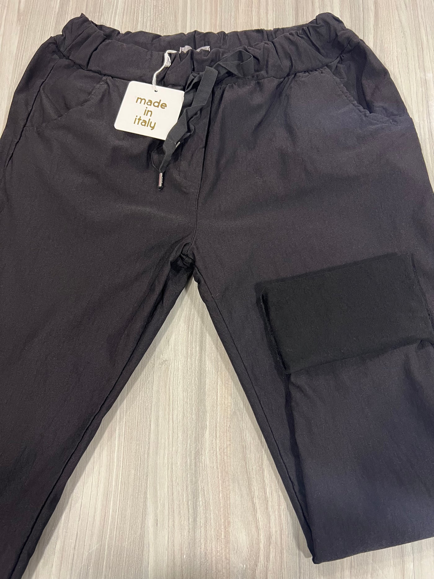 Jogger Italiano Premier/forrado negro